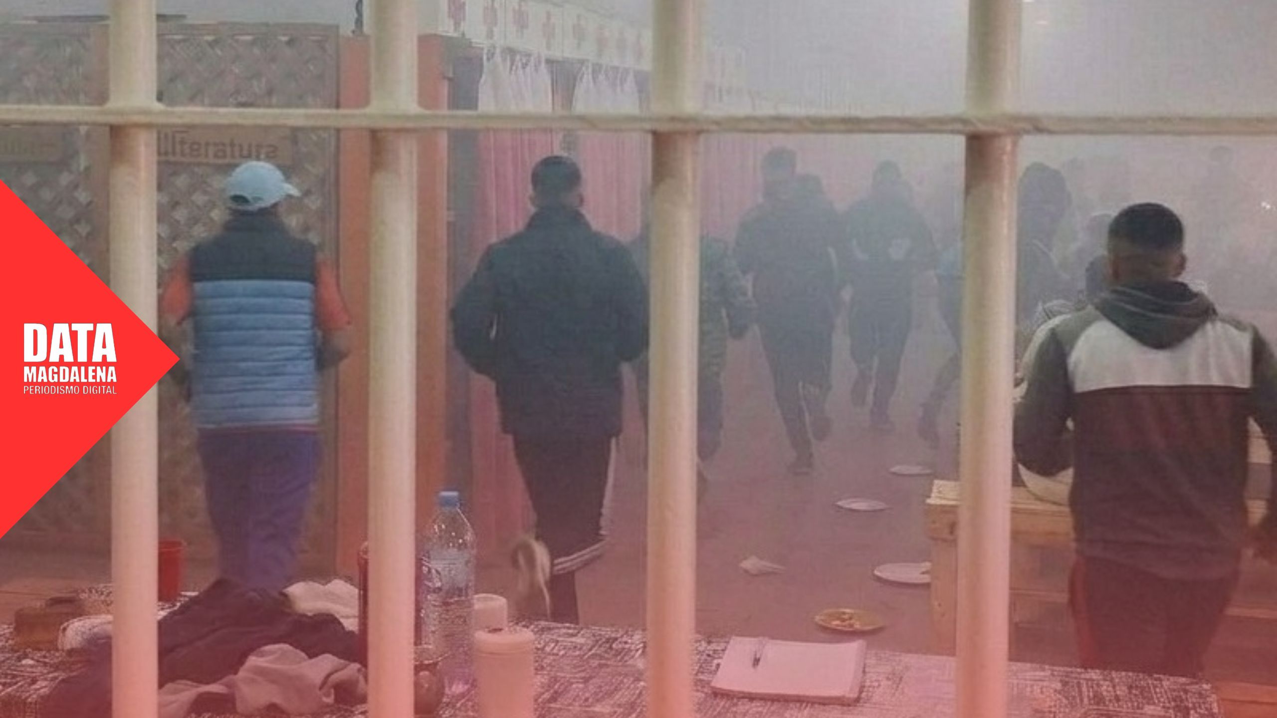 Unidad 36: primer simulacro de evacuación intramuros