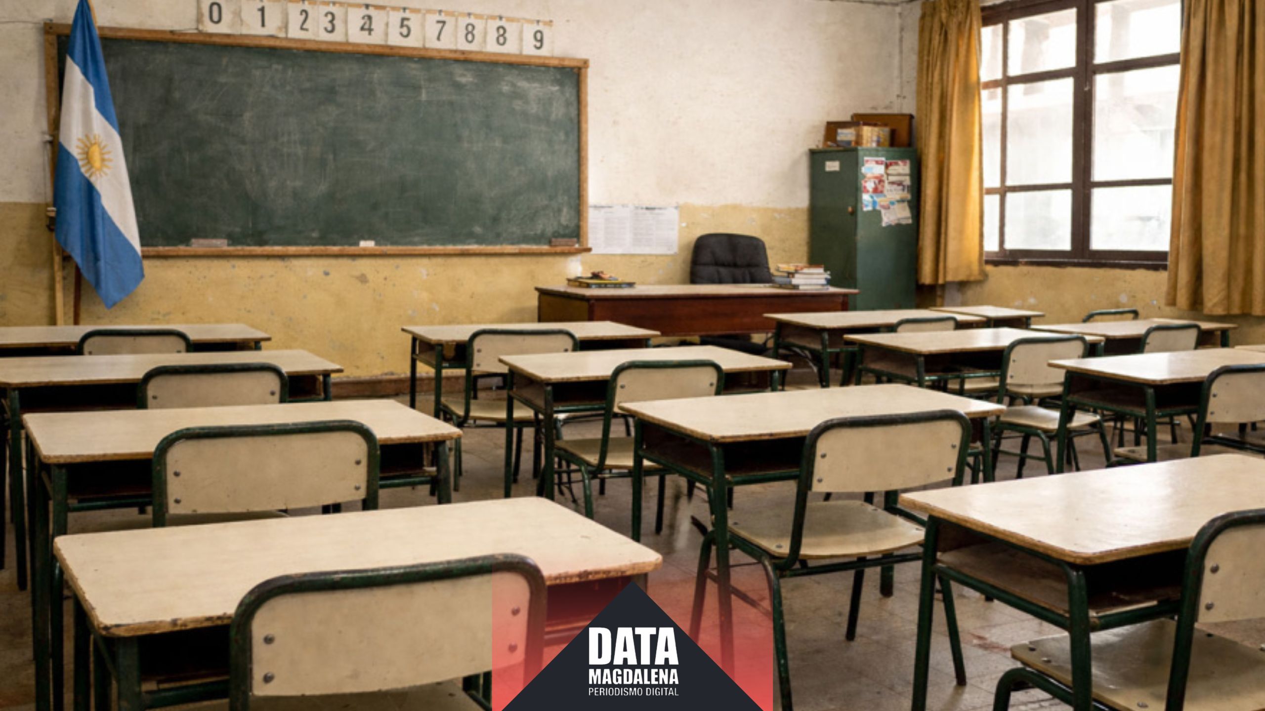 Ratifican el paro docente bonaerense y el lunes no habrá clases en Magdalena